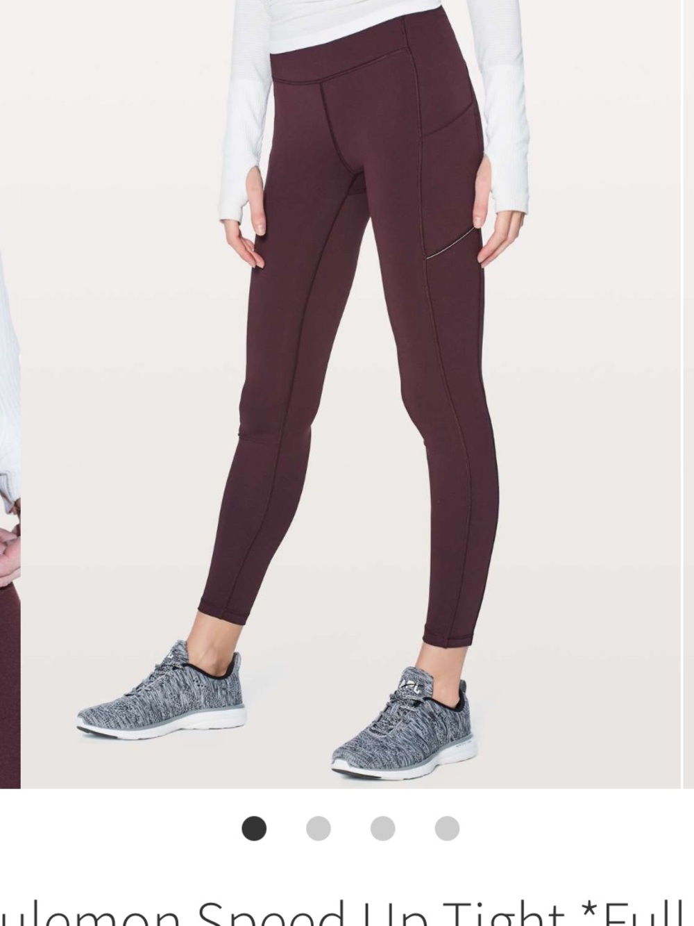 Lululemon Speed Up Tight *Full-On Luxtreme 28" (Size 4)